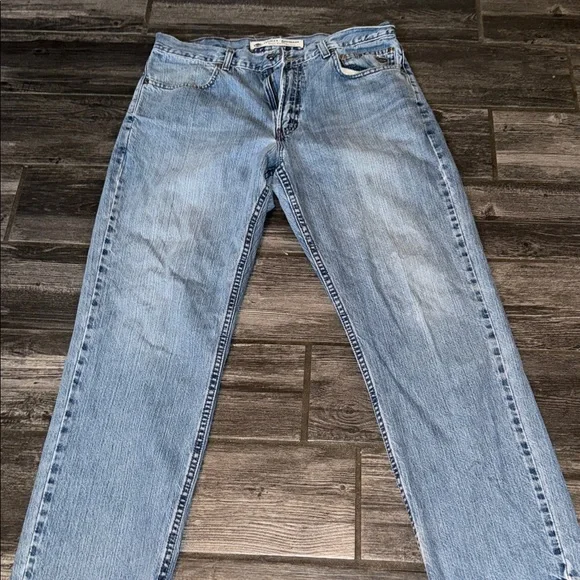 Harley-Davidson Light Blue Men Jeans 34 /30 vintage - Picture 8 of 9